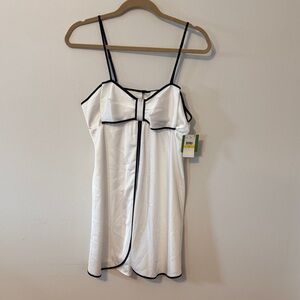 Kate Spade White Chemise with Black Trim